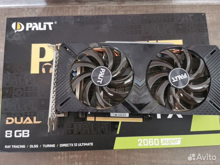 Видеокарта rtx 2060 super palit