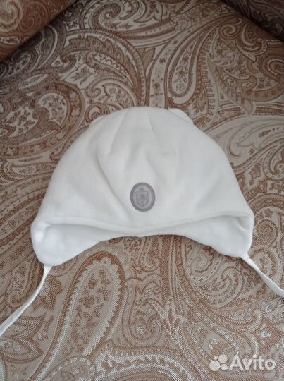 Зимняя шапочка на малыша