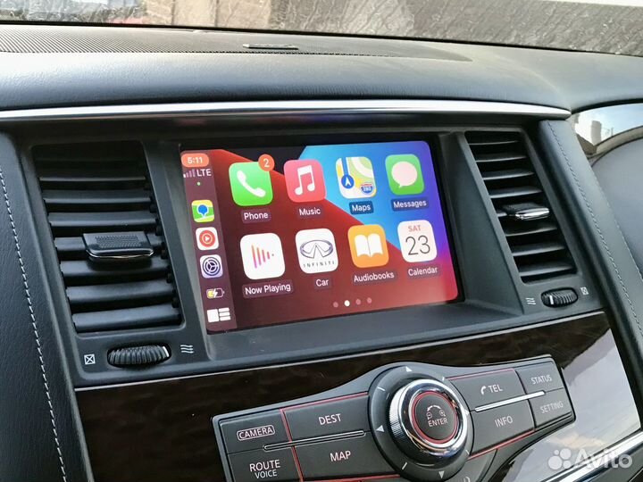 CarPlay Android Auto Nissan Infiniti 08IT 2010+