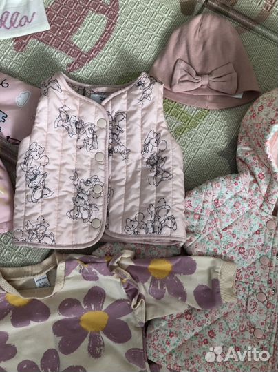 Пакет вещей на девочку 3-6 месяцев
