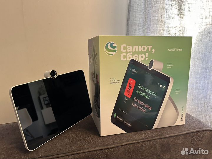 Смарт дисплей Sber portal (умная колонка сбер)