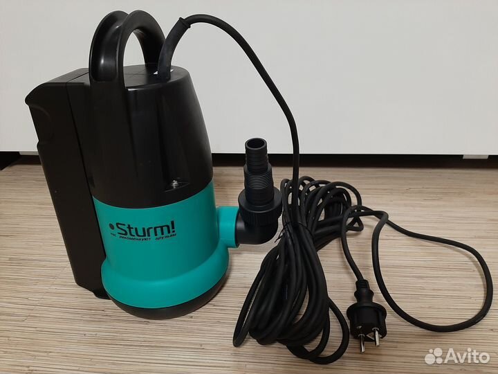 Новый нacoc погружной Sturm дренажный