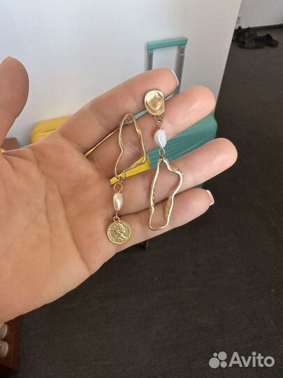 Серьги бижутерия