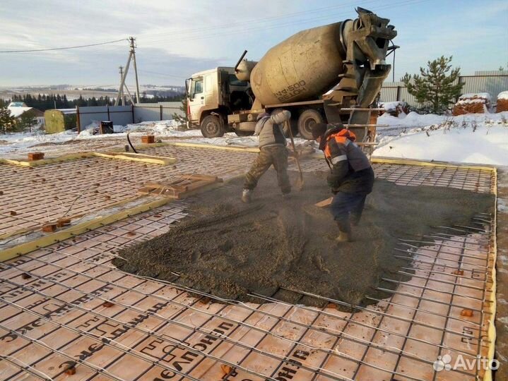 Бетон всех марок с доставкой. Бетононасос