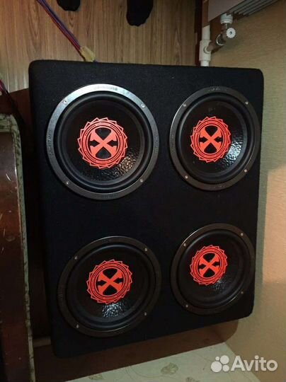 Power Bass XL-104D 4 шт в фи коробе