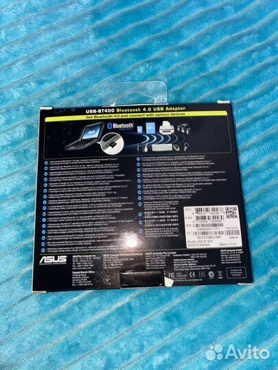 Bluetooth адаптер asus USB-BT400