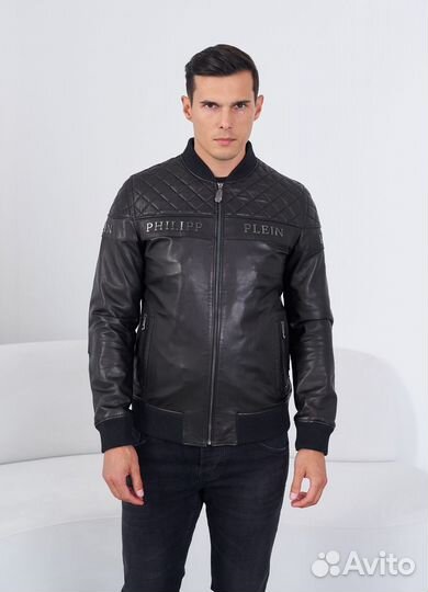 Куртка Philipp Plein цвет чёрный 56 (XXL)