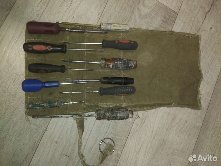 Набор отверток, плоские и крестовые 11 штук