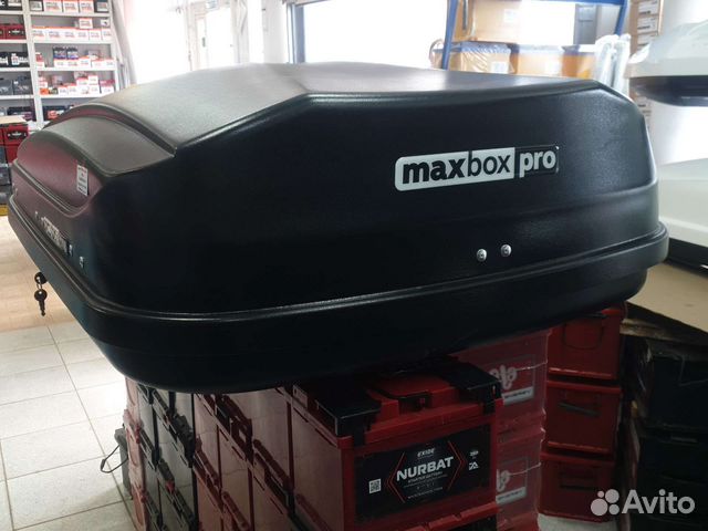 Автобокс на крышу 430 л широкий