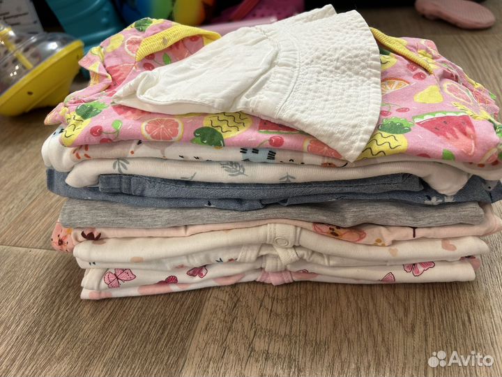 Вещи пакетом для девочки 68-74