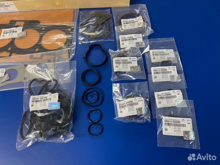 Набор комплект прокладок двигателя Sorento Santa