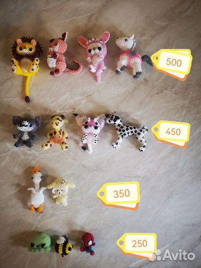 Амигуруми из бисера