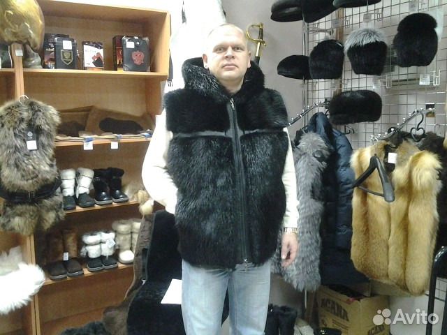 Жилет бобр,унисекс