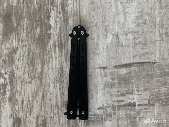 Нож бабочка расческа