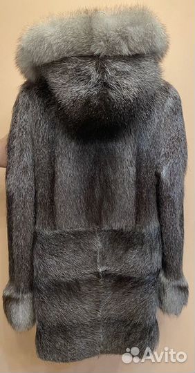 Шуба нутрия бу