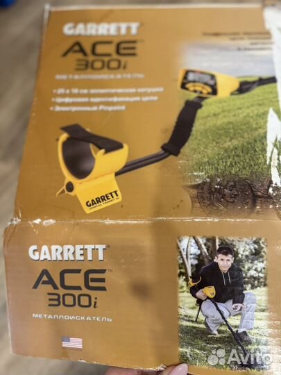 Металлоискатель garrett ace 300i
