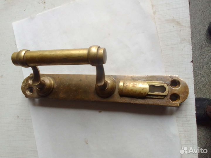 Ручка дверная бронза