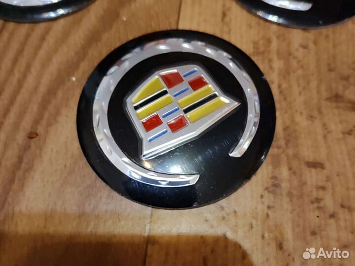 Наклейка на диск Кадиллак Cadillac 57мм