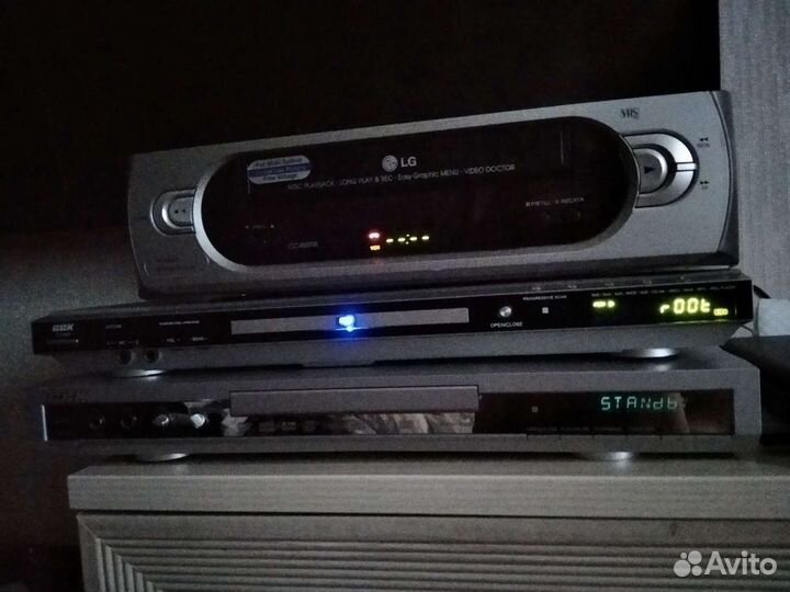 DVD VHS рекордер