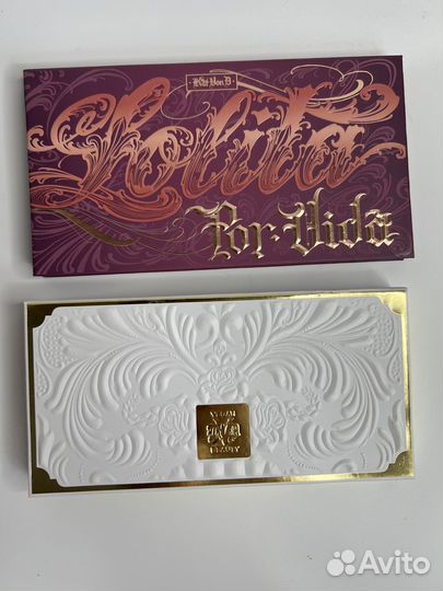 Палетки теней kvd vegan beauty kat von d