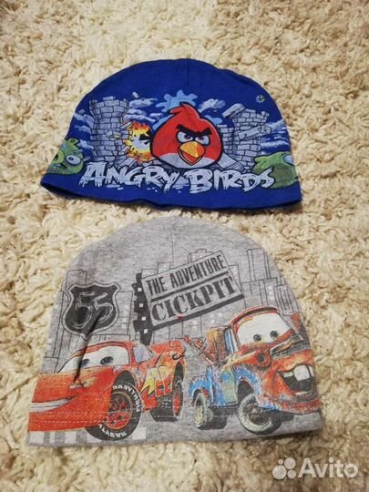 Шапки детские для мальчика 2-8 лет