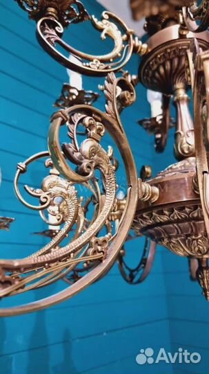 Люстра винтажная