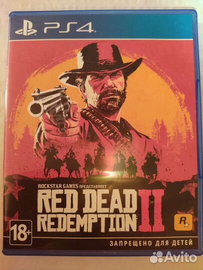Red dead redemption 2 игра для PS4 / PS5 (rus)