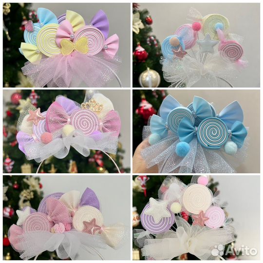 Ободок конфетки