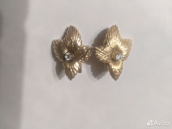 Серьги серебро