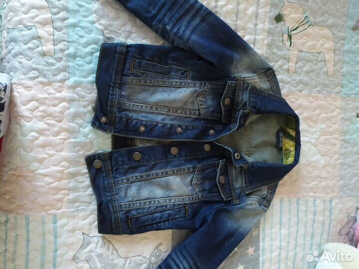 Пиджак джинсовый детский для девочки