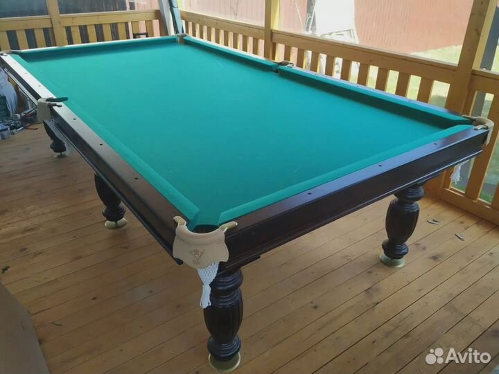 Бильярдный стол Домашний Люкс 10фт на камне