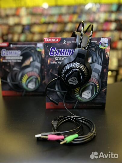 Игровые наушники с микрофоном