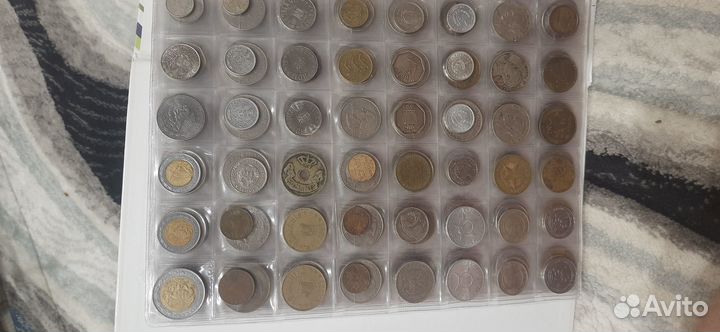 Коллекция иностранных монет 368шт. цена за все