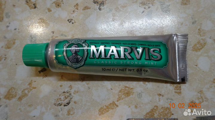 Зубная щетка и мини паста и Паста Marvis наборы дл