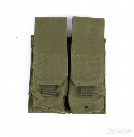 Подсумок под магазин ак двойной