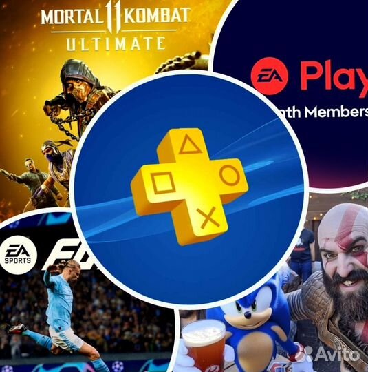 Подписка PS plus/ EA play/ игры PS5 И PS4 Turkey N