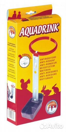 Поилка под бутылку пласт. + оцинк. сталь (2 шт.)