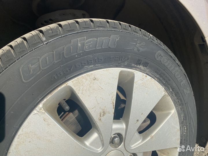 R15 Cordiant Comfort 2 185/65, PCD 4x100 DIA 54.1