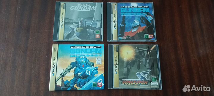 Лицензионные игры для Sega Saturn японский регион