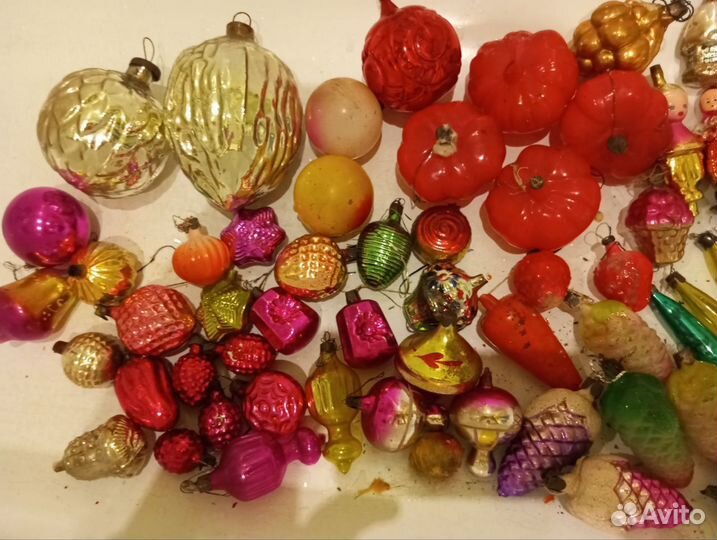 Елочные игрушки СССР