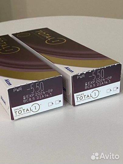 Линзы контактные alcon dailies total 1