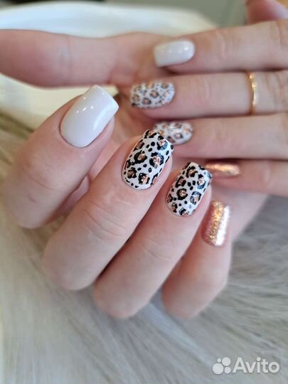 Маникюр с покрытием гель лак