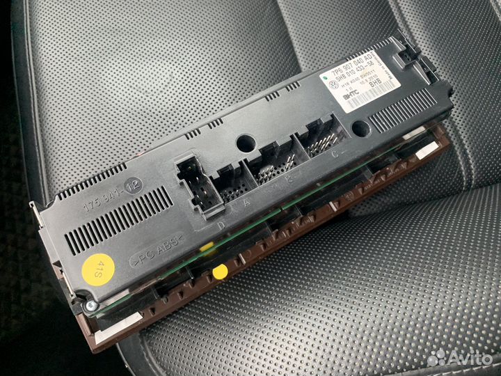 Блок климата volkswagen туарег нф с вентиляцией