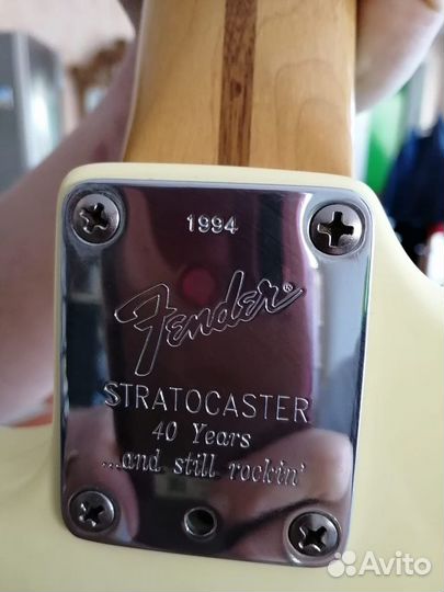 Гитара fender stratocaster 40 years 1994