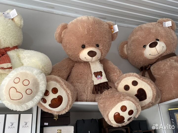 Плюшевый медведь новый