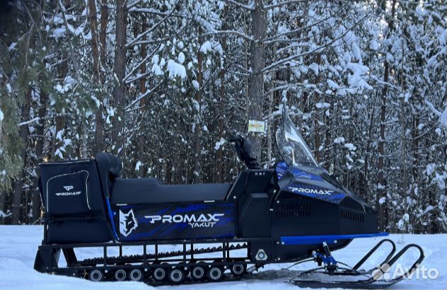 Снегоход promax yakut 500 2.0 4T 37 бело-синий