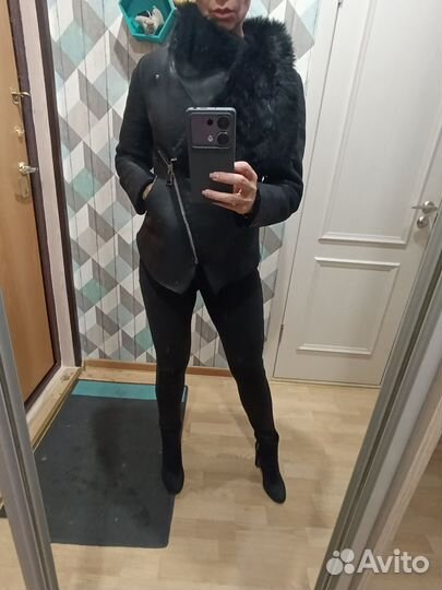 Дубленка натуральная женская