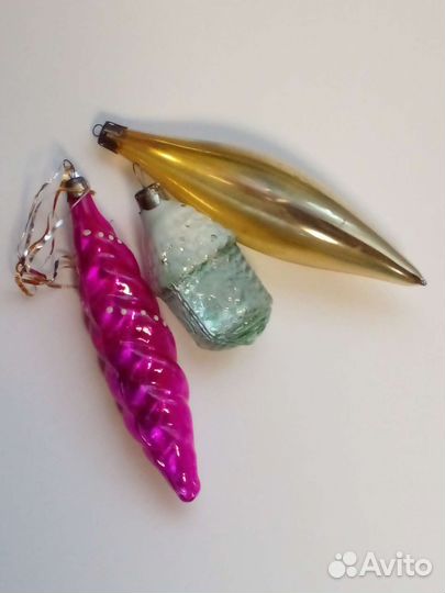 Елочные игрушки СССР