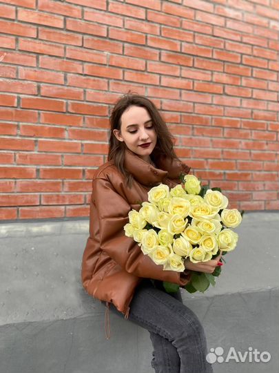 Розы голландские с доставкой 25 шт