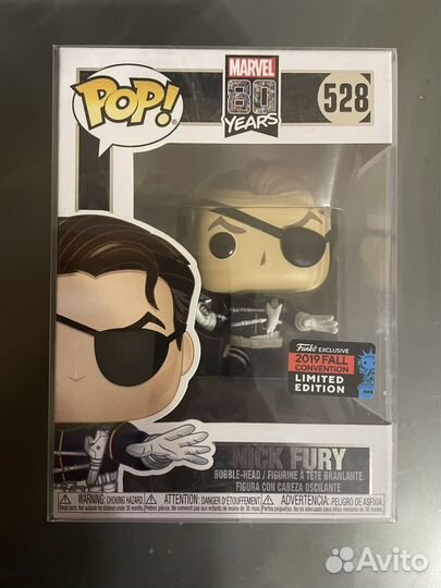 Фигурка Funko Pop Marvel Nick Fury (nycc 2019)